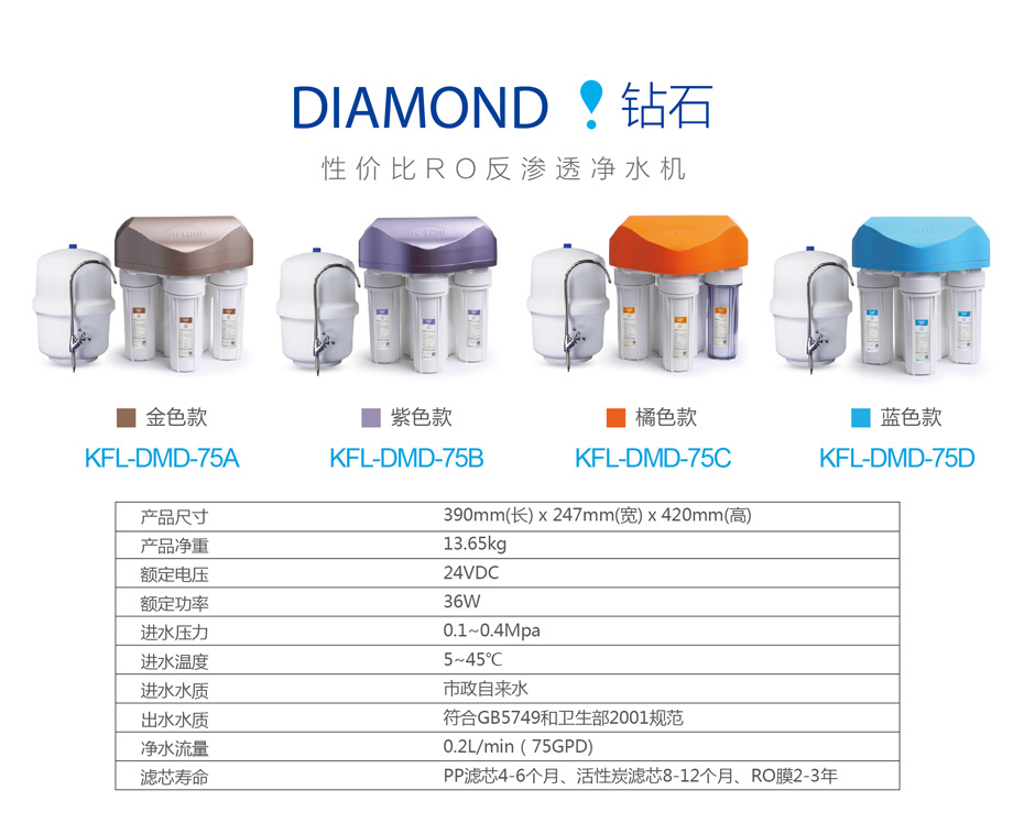 鉆石RO純水機(jī)